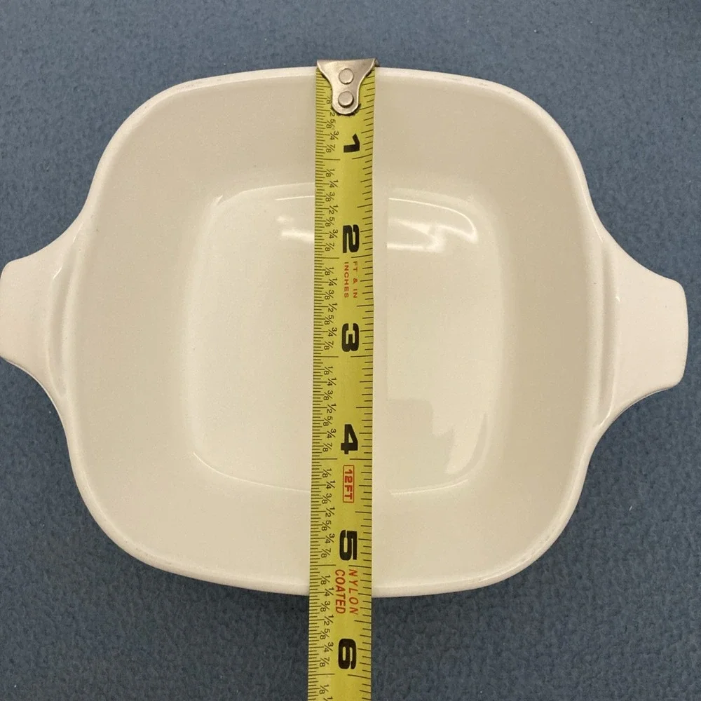 VTG Corning Ware Blue Cornflower Petite Pan (P-41)‎ Set Of 2 with 1 Plastic Lid